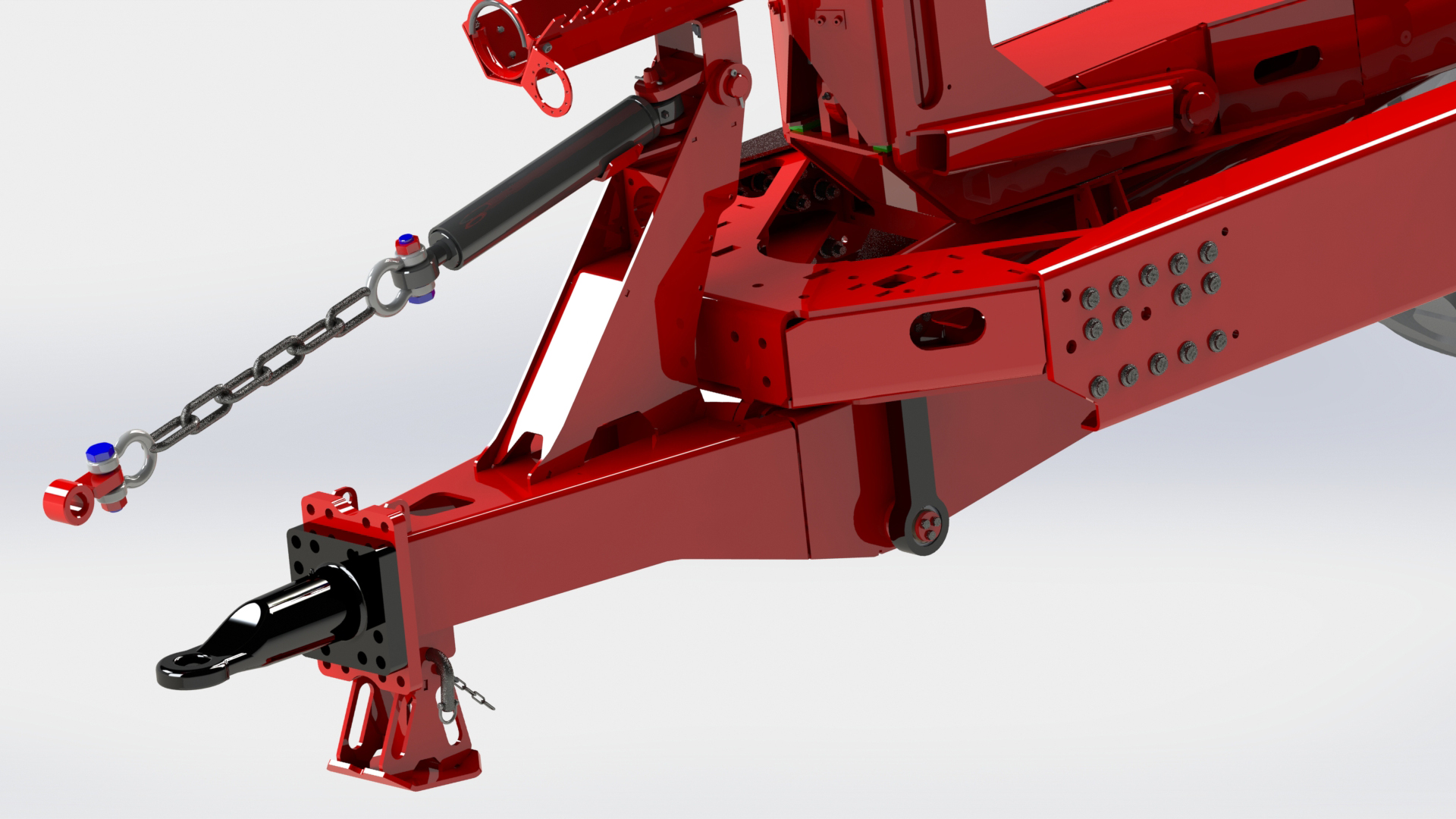 Fixed drawbar, B 12 ForsMW